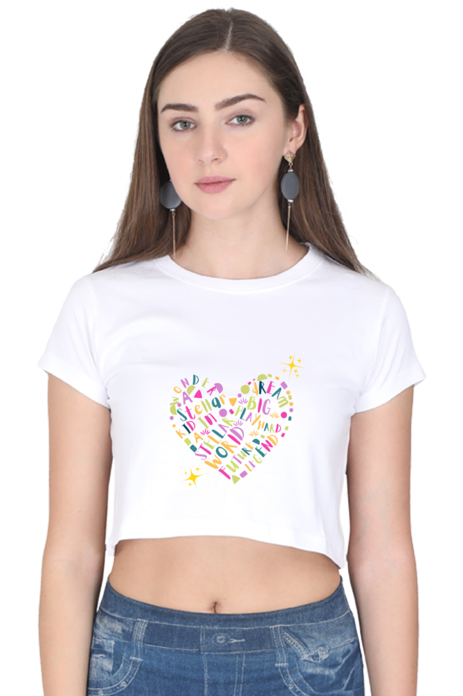 Women Crop Top - MAGIC PRINT