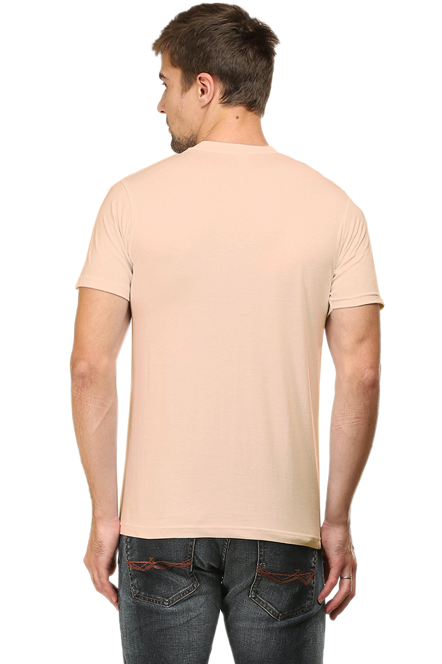 Men Classic Cotton Printed T-shirt