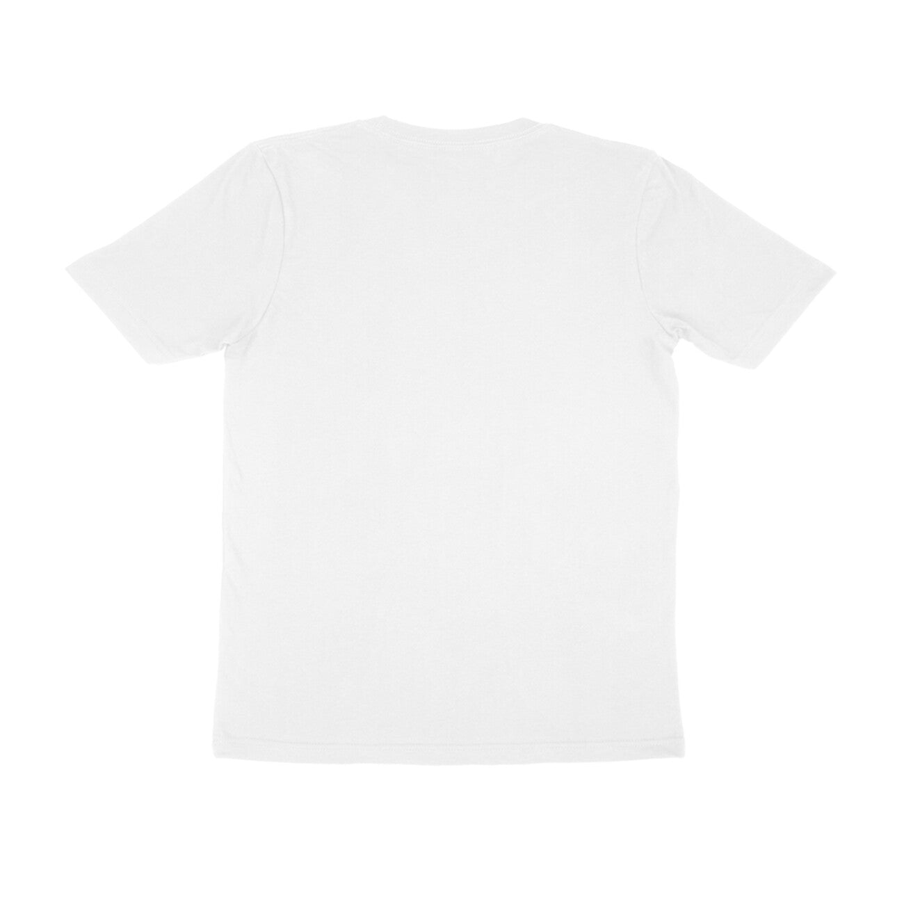 Men Classic Cotton Printed T-shirt White