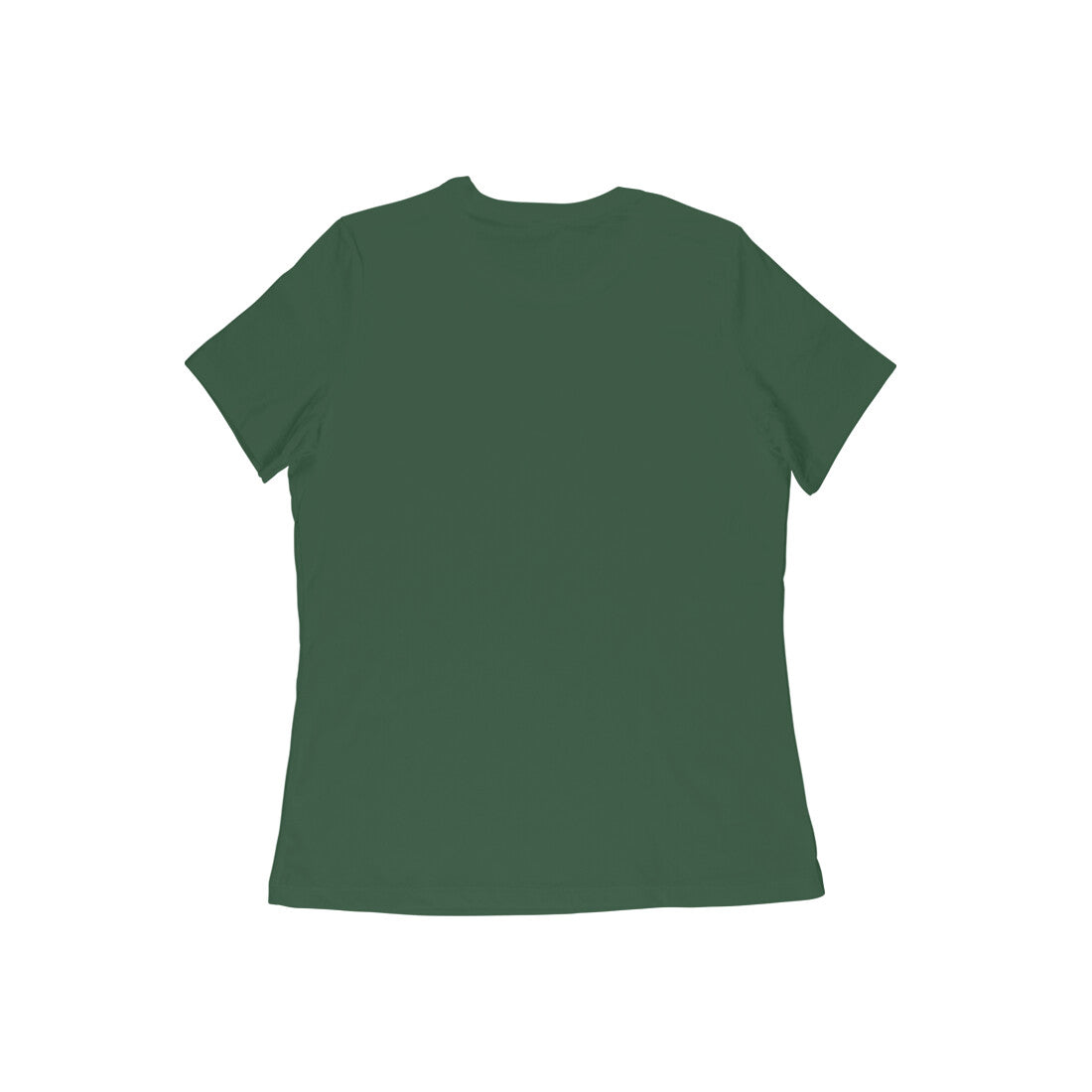 Women Classic Printed T-shirt Olive Green